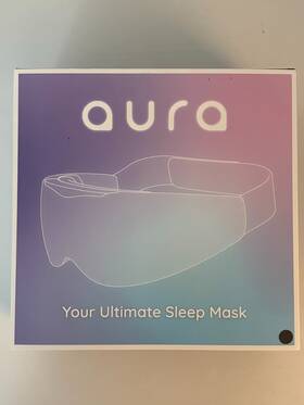 Aura Aura-esm231 New Smart Sleep Mask Audio Wakeup Features With Aromatherapy 265 Value