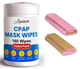 160102002 Aveen Cpap Mask Wipes With Covers 160 Extra Large Wet 2