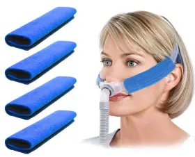 Aveen 302123751150 Cpap Headgear Covers / 4 Pads