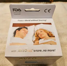 Aveo Tsd 421900067022 Anti Snoring Tongue Device Silicone Sleep Apnea Aid Medium New In Box