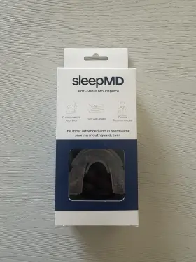 Mh888 Axelit Sleep Md Mouthpiece Apnea Guard Bruxism Anti Snore Pure Grind Aid Tray New