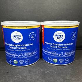 Babys Only 716514319001 2 Pack Baby S Organic Complete Nutrition Infant Formula 1.5lbs Exp 11/2025