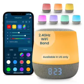 Dreamer-2.0 Babysense Dreamer 2.0 Baby Sound Machine With Night Light 2nd Gen 28 Soothin