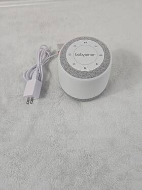 Babysense Mbz221 White Noise Sound Sleep Machine With Power Adapter Tested Works