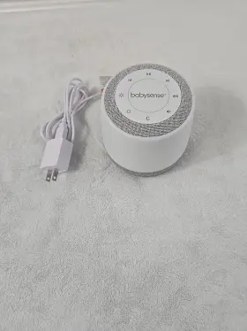 Mbz221 Babysense White Noise Sound Sleep Machine With Power Adapter Tested Works