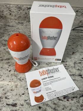 Babyshusher Su619463e The Sleep Miracle White Noise Machine Orange