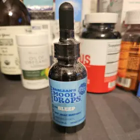 La-00356-00 Barleans Mood Drops To Sleep Aid Aromatherapy 1.5 Fl Oz Herbs Essences