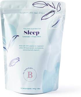 Bathorium 313017926943 The Bathologist Sleep Fizzy Lavender And Fresh Mint Bath Soak Made With Magnesiu