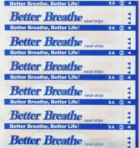 Batter Breathe 445006231240 50-300 Nasal Nose Strips Better Reduce Anti Snoring Sleep Apnea Large