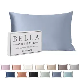 Bc Bella Coterie 850061267955 Luxury Silk Pillowcase For Hair And Skin 30 Momme 100% Pure