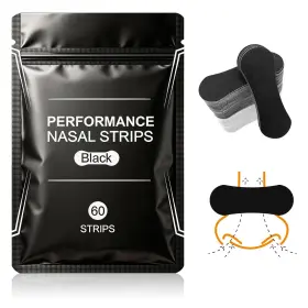 Xh-001 Bdoeff Nasal Strips For Snoring 60 Count Extra Strength Oil And Sweat Proof