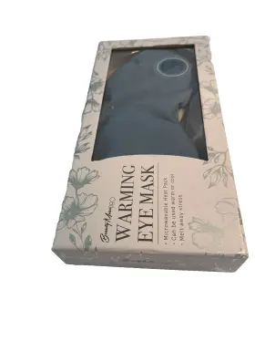 302-0324 Beauty Muse Pro Warming Eye Lavender Infused Mask Microwaveable Hot Or Cold Nib