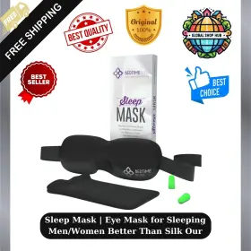 Btb01 Bedtime Bliss Sleep Mask Eye For Sleeping Men/women Better Than Silk Our Luxury