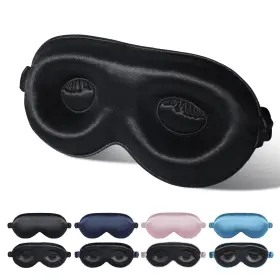 Beevines 976311760497 3d Sleep Mask 100% Real Natural Silk Eye Masks 22 Momme Mulberry Sil