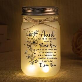 Benecharm Dyt1029 Valentines Aunt Gifts Birthday Decorative Transparent