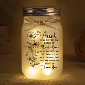 Dyt1029 Benecharm Valentines Aunt Gifts Birthday Decorative Transparent