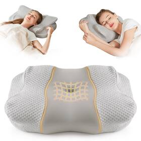 Beyond Alien Ba-p-002 Memory Foam Cervical Neck Pillows For Shoulder Pain Relief Sleeping - Er