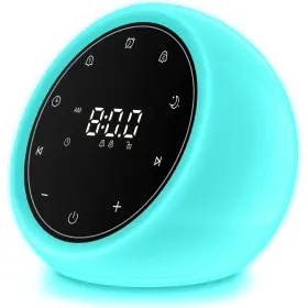 Ov087 Bgoverss White Noise Machine With 2 Alarm Clock 20 Soothing Sounds 7 Color Night Lig