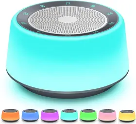 Sf472 Bgoverss White Noise Sound Machine Baby Kids With 30 Grey