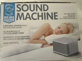Big Red Rooster 726084490918 Sleep Sound Machine - White Noise Device For Kids And Babies