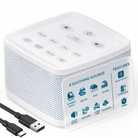 Big Red Rooster Pxbr-000072 White Noise Machine For Sleeping Baby And Kids Sound