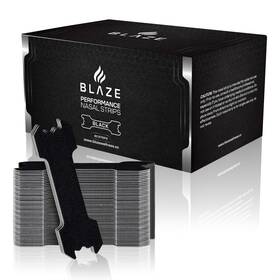 Blaze 860013642501 Performance Nose Strips For Breathing 60 Count - Oil And Sweat Proof Adhesive