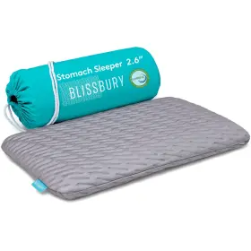Blissbury 369998314256 Stomach Sleeping Pillow - Thin Memory Foam For Sleep