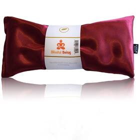 Blissful Being 701385375560 Lavender Eye Pillow Weighted Satin Sleep Yoga Meditation Ruby
