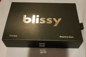 Blissy 810073590977 100% Mulberry Silk Sleeping Mask With Travel Bag Emerald Benifits Charity