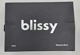 Blissy 850009689412 100% Mulberry Silk Sleeping Mask Set Of Two Grey