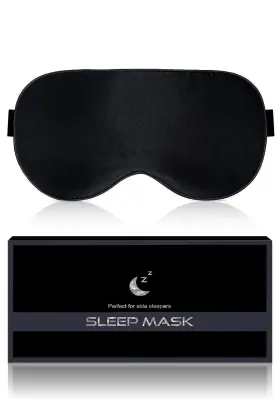 Blssnz 733998516795 Silk Sleep Mask For Women - Soft Breathable Organic Natural Mulberry Fab