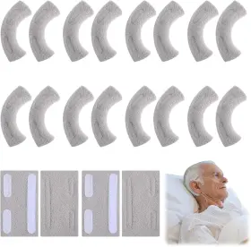 Boao-safds47165 Boao 20 Pieces Nasal Cannula Ear Cushions Soft Oxygen Pads Tubing Cus