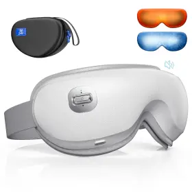 Bob And Brad 850066213216 Zero Pro Ultra-quiet Eye Massager With Heat Cooling Lightwe