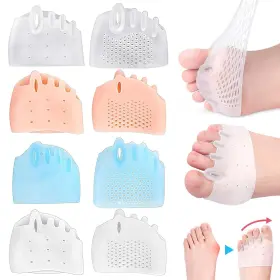 Bocello 756979701102 Toe Separators For Women And Men Adjustable Bunion Corrector Pair Of 4
