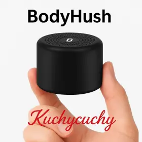 Bwn-ha1 Bodyhush White Noise Machine Portable Sleep Sound Therapy - Black