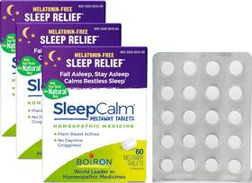 Boiron B0d48c1179 Sleepcalm Sleep Aid 180 Tabs - Melatonin-free Non-habit Forming