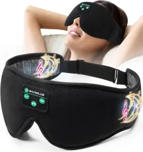 Bdem01 Boodlab Bluetooth Sleep Mask With Headphones Sleeping Hea