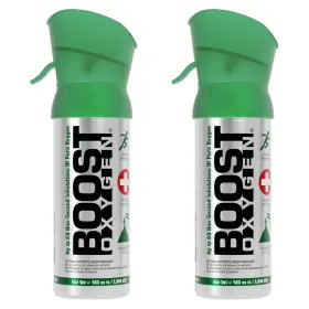 Boost Oxygen 193802325195 Pocket Size Natural 3l Canister Respiratory 2 Pack