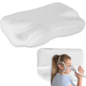 Braceability 810069361758 Cpap Pillow - Side Sleeper Positional Soft Memory Foam Orthopedic Contour Pos