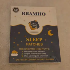 X0016soce1 Bramho Sweet Dream Sleep Patches Latex-free Blue/white 60