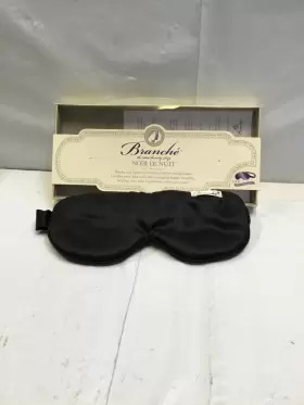 Branch 853816005529 Branche Beauty Belle De Nuit Sleep Mask Silk Eye Black Free Shipping