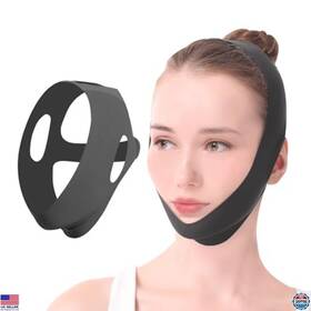 Brand Generic B0d5tk1zzb V-shaped Face Lifting Belt - Comfortable Double Lift Strap For Chin Up And Shaping