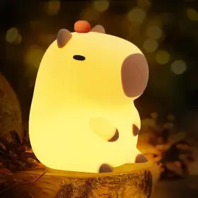 Ds-cpbr-01 Brand Kangten Chen Capybara Little Night Light For Kids Portable Usb Rechargeable Animal Lamps