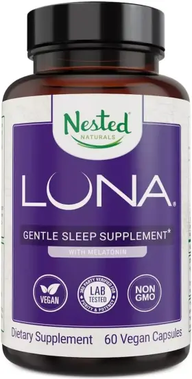 Branded 445012496404 Luna Sleep Aid - Non-habit Forming Natural Sleeping Pills For Adults With Natura