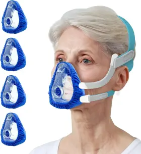 Branded 445047124105 4 Pack Mask Liners Compatible With Large Full Face Cover Soft And Leak-fre