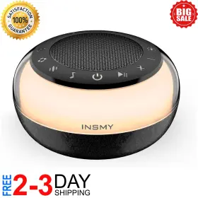 52611 Branded Sound Machine White Noise Rain Ocean Soothing Sounds Therapy Relax Sleep Music