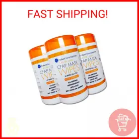 645767868 Branded Cpap Mask Wipes Lite Citrus - 3 Packs Of 62
