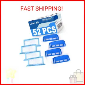 6546454 Branded 52pcs Cpap Filter Kit Compatible With Dreamstation 1 Includes 22 Pollen Filters
