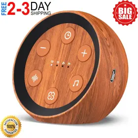 89555 Branded Sound Machine White Noise Rain Ocean Soothing Sounds Therapy Relax Sleep Music