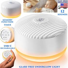 Branded Xstc-lzd-b1 Sleep Sound Machine 12 Soothing Sounds Night Light Timer For Baby Kids Adults